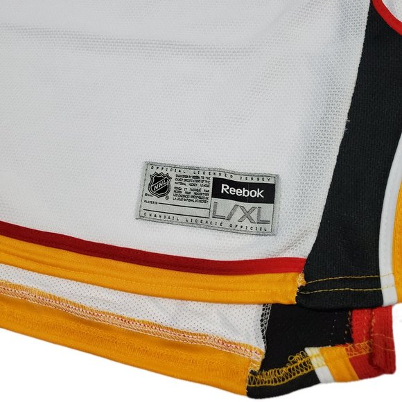 Youth Reebok Calgary Flames #12 Jarome Iginla Jersey - Picture 3 of 7